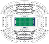 Cowboys Stadium Seating Chart